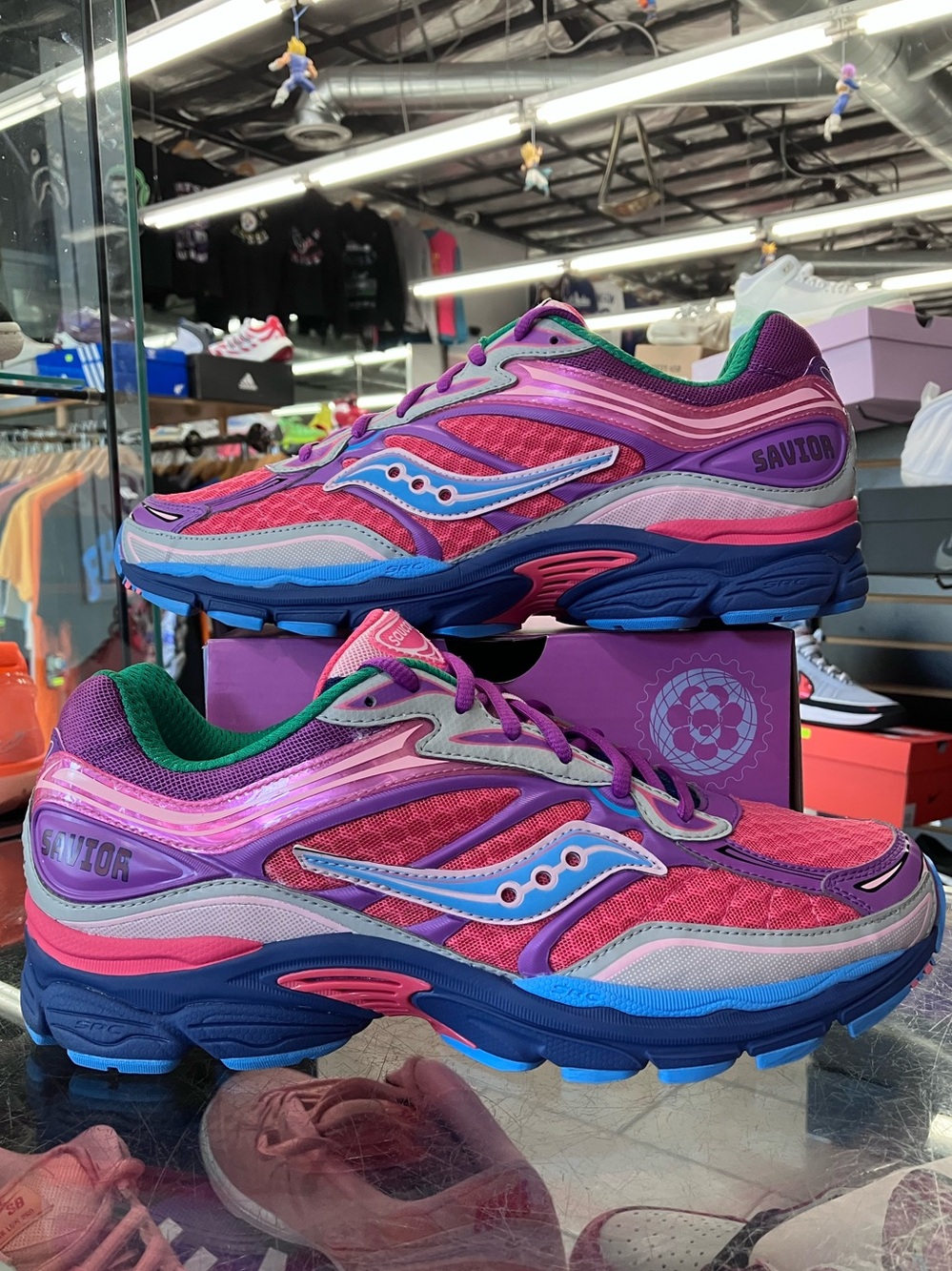 Saucony ProGrid Omni 9 Jae Tips To Do List Pink Size 11